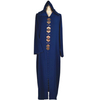 Luxury Modest Muslim Women Maxi Dresses New Dubai Casual Islamic Clothing Abaya