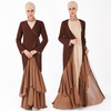 Open Kimono Arabic Loose Islamic Modest Muslim Women Maxi Dresses Casual Clothing Abaya
