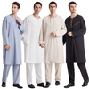  Sets for Men Designs India & Pakistan Clothing Chemises Hommes Modest 2021 Muslim Islamic Sherwani Boy Thobe Salwar Kameez Abaya Kurta