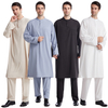  Sherwani Designs India & Pakistan Clothing Islamic Muslim Modest 2021 Sets for Men Chemises Hommes Boy Thobe Salwar Kameez Abaya Kurta