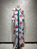  Abaya Islamic Clothing Maxi Print Latest Designs Cotton Modest Embroidery Muslim Dress Dubai Borka Women Vêtements Kimono Abaya