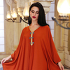 Handmade New Design Kaftan Arabic Modest Fashion Islamic Dress Robe Muslim Maxi Dresses Abaya