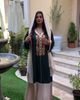 Latest Designs Vêtements Modest Muslim Dress Maxi Women Islamic Clothing Borka Dubai Print Embroidery Cotton Kimono Abaya