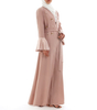 Long Sleeve Kimono Plus Size Modest Fashion Loose Casual Islamic Robe Muslim Maxi Dresses Abaya