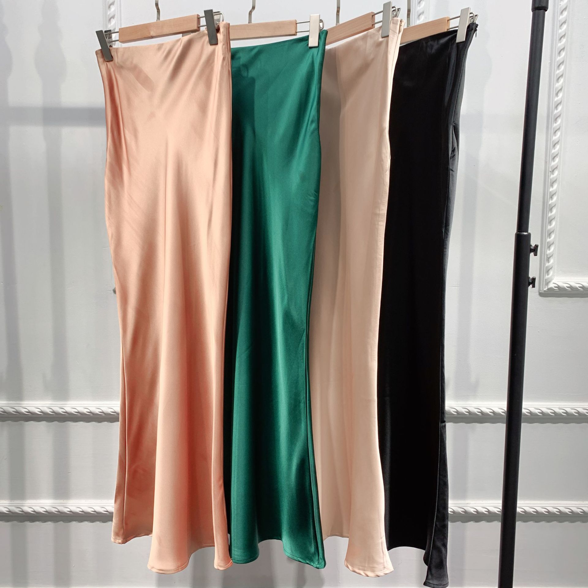 Wholesale Middle East Lace New Design Dubai Muslim Lady Modest Fashion Sheath Dress Skirt
