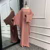 Modern Arabic Style Modest Fashion Islamic Dress Burka Collection Muslim Maxi Dresses Abaya