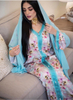  Wholesale Kaftan Islamic Clothing Open Muslim Dress Dubai Modest Fabric Embroidery Borka Fashion Kimono Abaya