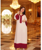  Dubai Open Embroidery Fashion Muslim Dress Borka Kimono Wholesale Kaftan Islamic Clothing Fabric Modest Abaya