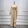 Boutique Online Modern Arabic Style Modest Fashion Islamic Dress Robe Muslim Maxi Dresses Abaya