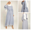  Modest Fashion Muslim Dress Kaftan Islamic Clothing Fabric Kimono Wholesale Embroidery Borka Open Dubai Abaya