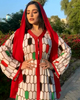  Open Dubai Kaftan Islamic Clothing Muslim Dress Modest Kimono Fashion Embroidery Borka Fabric Wholesale Abaya