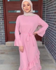 Kaftan 2022 Bat Sleeve Kimono Dubai Morocco Burka Caftan Islamic Clothing Thobe Abaya Muslim Arab Jalabiya Turkish Modest Prayer Women Maxi Dress Abaya