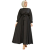  Thobe 2022 Kimono Burka Morocco Jalabiya Dubai Arab Caftan Kaftan Muslim Islamic Clothing Abaya Turkish Modest Bat Sleeve Prayer Women Maxi Dress Abaya