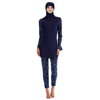 Women's Printed Modest Islamic Full Cover Swimsuits Beach Swimsuits Burkini