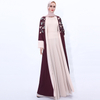 Ramadan new embroidery with Muslim women's chiffon stitching cardigan cross-border spot