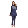 Printed Modest Islamic Women's Full Cover Swimsuits Beach Swimsuits Burkini