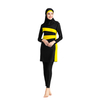 Hot-selling swimwear in Europe and the United States, five-piece suit, slim stitching, conservative swimwear, beachwear, high elasticity in Southeast Asia