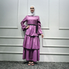 2022 Prayer Malaysian Dubai Eid Modest Islamic Maxi Dresses for Sale Muslim Abaya