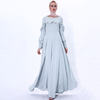Ramadan New Style Fairy Muslim Women's Dress with Big Swing Summer Spot Abaya Wholesale