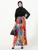 Hot Selling Fashion Women's Long-sleeved Bottoming Plus Size Waist Double Pocket Dress Fashion Abaya