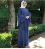 Modest Fashion Moroccan Chiffon Islamic Loose Islamic Muslim Maxi Dresses Dubai Abaya