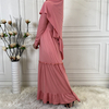 2022 Cross-border Exclusively for The Middle East Simple And Fashionable Solid Color Dress Dubai Worship Robe