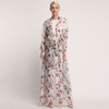 Printed Cardigan New Maxi Dresses Emirates Couture Shop Modest Fashion Islamic Muslim Open Abaya