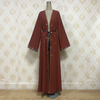  Kimono Jalabiya Morocco Kaftan Arab Bat Sleeve Burka Islamic Clothing Thobe Muslim Abaya 2022 Dubai Modest Turkish Caftan Prayer Women Maxi Dress Open Abaya