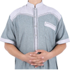Muslim Islamic Arabic Men's Wholesale Casual Robe Stand Collar Thobe