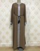  Open Abaya Kimono 2022 Turkish Kaftan Arab Thobe Dubai Jalabiya Modest Morocco Burka Muslim Bat Sleeve Caftan Islamic Clothing Prayer Women Maxi Dress Open Abaya
