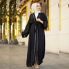  abaya islamic clothing kimono muslim modest thobe jalabiya arab turkish dubai kaftan abaya burka bat sleeve 2022 caftan jilbab prayer women maxi dress open abaya
