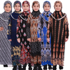 Printed Middle East Muslim Design New Kids Islamic Wholesale Casual Robe