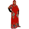 Muslim Design Printed Dubai Women Middle East New Islamic Wholesale Casual Robe Abaya