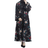  Open Abaya 2022 Turkish Morocco Kimono Kaftan Arab Thobe Dubai Bat Sleeve Muslim Modest Burka Islamic Clothing Jalabiya Caftan Prayer Women Maxi Dress Open Abaya