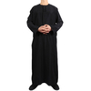 New 2022 Arabic Loose Wholesale Fashion Design Casual Men's Muslim Islamic Robe Thobe