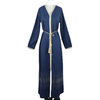  Dubai Jalabiya Thobe Kimono Abaya Modest Arab Muslim 2022 Turkish Caftan Kaftan Islamic Clothing Morocco Burka Bat Sleeve Prayer Women Maxi Dress Open Abaya