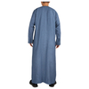 New Wholesale Fashion Design Casual 2022 Arabic Loose Men's Muslim Islamic Robe Thobe