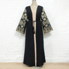  Open Abaya Turkish Islamic Clothing Morocco Bat Sleeve Kaftan Modest Jalabiya Thobe Caftan Burka Muslim Dubai Abaya 2022 Kimono Arab Prayer Women Maxi Dress Open Abaya