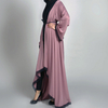  Open Abaya 2022 Bat Sleeve Arab Dubai Kaftan Muslim Burka Caftan Morocco Thobe Kimono Turkish Modest Islamic Clothing Jalabiya Prayer Women Maxi Dress Open Abaya