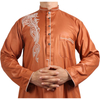 2022 Casual New Arabic Design Casual Men's Muslim Islamic Wholesale Robe Thobe