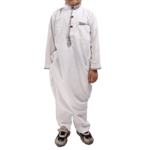 2022 Loose New Arabic Men's Muslim Casual Islamic Robe Wholesale Design Thobe