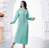 Muslim Modest Clothing Hooded Robe ABAYA Muslim Middle East Southeast Asia Women's Robe