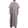 Wholesale Pakistan Arabic Moroccan Men's Robe Stand Collar Muslim Islamic Thobe
