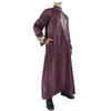 New Arabic Wholesale Middle East Men's Robe Stand Collar Muslim Islamic Thobe