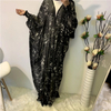 Foreign Trade Women's Summer Soft Chiffon Printed Muslim Islamic Robe Series