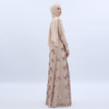 NEW Sequin Embroidery Dress European And American Muslim Women's Robe Spot Summer