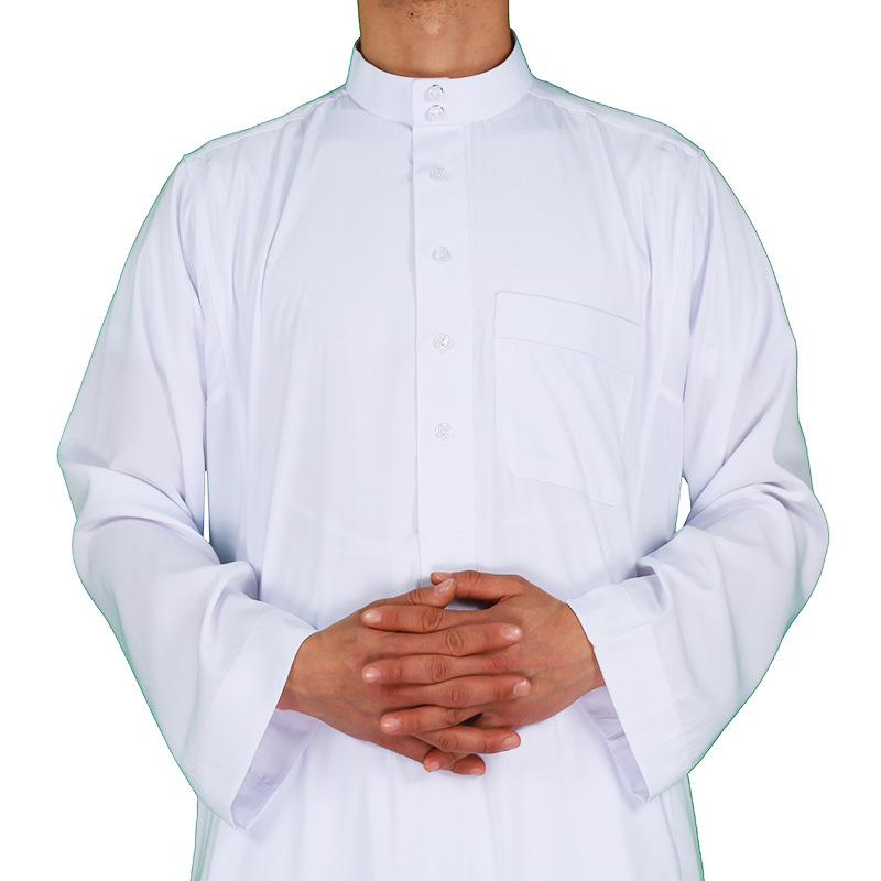 New Muslim Islamic Middle East Arabic Wholesale Men's Robe Thobe