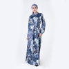 Long Sleeve Modest Fashion Islamic Loose Islamic Muslim Maxi Dresses Dubai Abaya