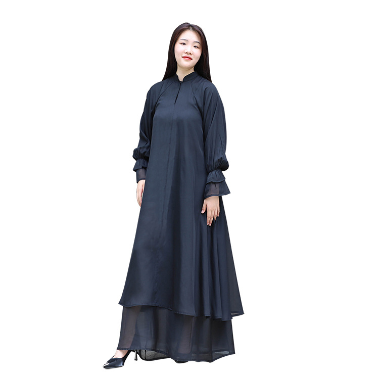  Muslim Jilbab Thobe Jalabiya Jalabiya Dubai Kaftan Turkish Burka Dubai Caftan Islamic Clothing 2022 Prayer Women Maxi Dress Abaya