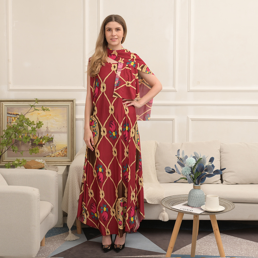  Kaftan Islamic Clothing Jalabiya Muslim Burka Caftan 2022 Jilbab Jalabiya Turkish Dubai Dubai Thobe Prayer Women Maxi Dress Abaya